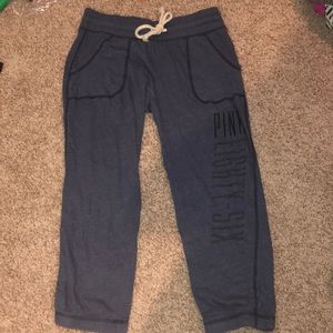 Pink sweatpants